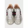 Ace sneakers decorated with patches