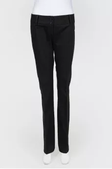 Black classic trousers