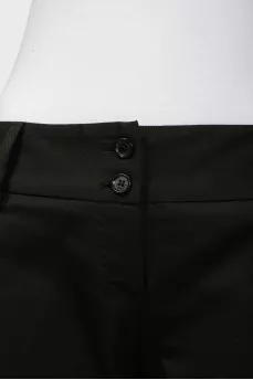 Black classic trousers