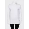White golf with brand logo
