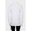 White golf with brand logo