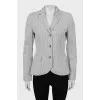 Slim fit pinstripe jacket
