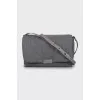 Grey crossbody bag