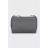 Grey crossbody bag