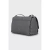 Grey crossbody bag