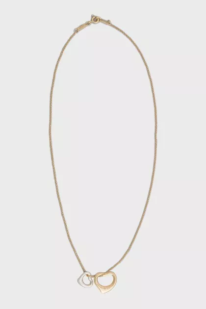 Open Heart Gold Pendant