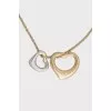 Open Heart Gold Pendant