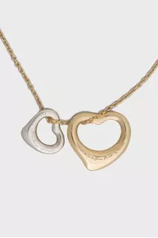 Золотая подвеска Open Heart
