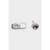 Campanelle diamond earrings