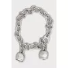 White gold bracelet with diamonds