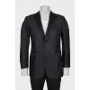 Men's silk jacket