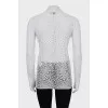Translucent white long sleeve