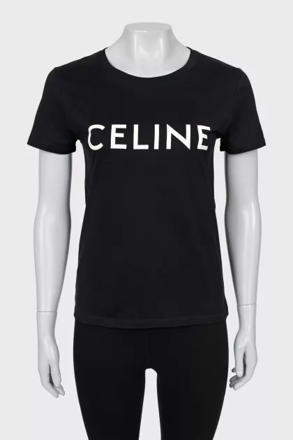 T-shirt with brand logo