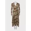 Wrap maxi dress
