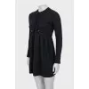 Fitted wool dress