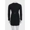 Fitted wool dress
