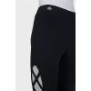 Leggings with lacing on the sides