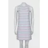 Bodycon dress with zipper