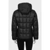 Fitted jacket with hood