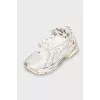 White Runner sneakers