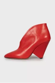 Adenn open top ankle boots