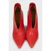 Adenn open top ankle boots