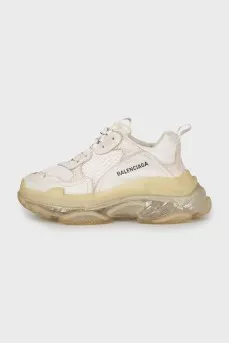Sneakers with brand logo