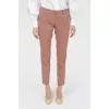 Pink Textured Pants