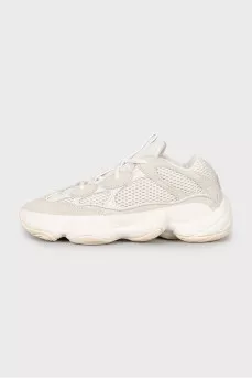 Серые кроссовки Yeezy 500 с биркой 
