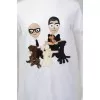 T -shirt with application