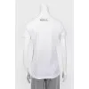 T -shirt with application