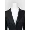 Black cropped jacket