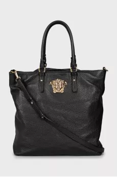 Leather Medusa bag