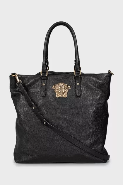 Leather Medusa bag
