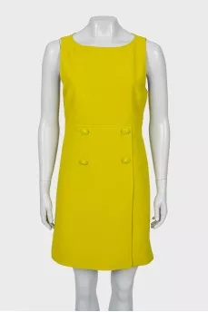 Fitted green dress