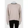Loose fit sweatshirt