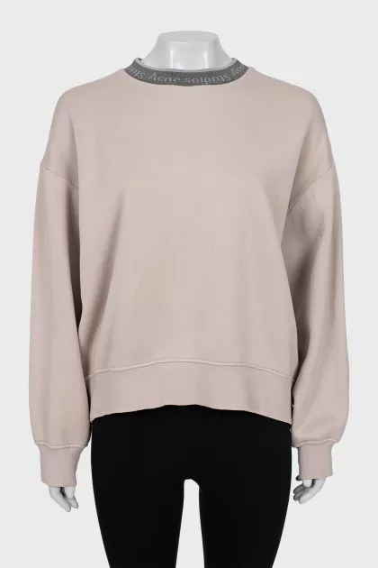 Loose fit sweatshirt