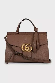 Сумка GG Marmont коричневого кольору