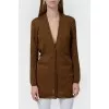 Knitted brown cardigan