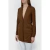 Knitted brown cardigan