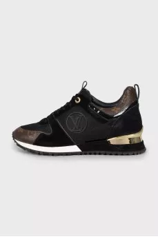 Run Away Sneakers with Gold Decor