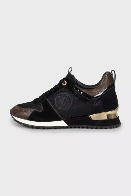 Run Away Sneakers with Gold Decor