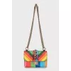 Rockstud Glam Lock leather bag