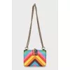 Rockstud Glam Lock leather bag