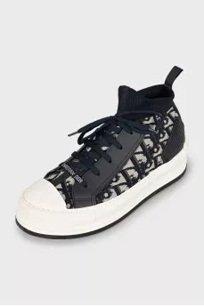 Синие кеды Walk'n'Dior