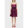 Purple Off Shoulder Dress