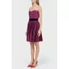 Purple Off Shoulder Dress