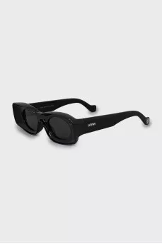 Black sunglasses with textured frame