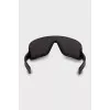 Sunglasses mask with brand logo