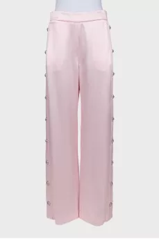 Pink suit with trousers